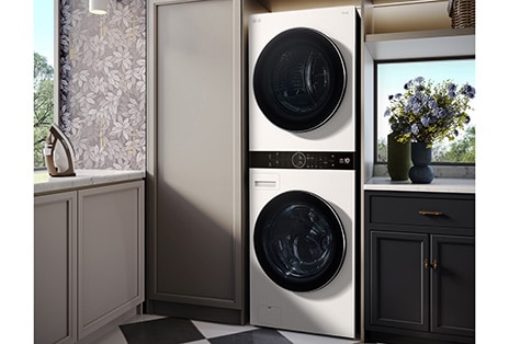 WashTower™ featuring ventless drying